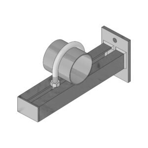 ahm175-l-profile-pipe-support