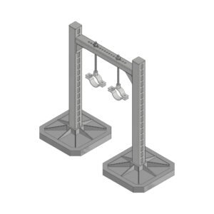 ahm200-double-legged-pipe-support