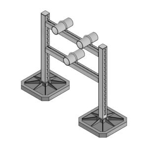 ahm210-double-legged-pipe-support